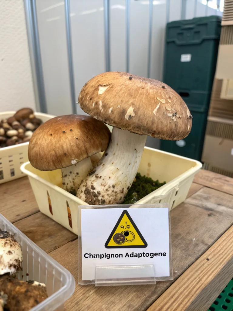 champignon adaptogène danger