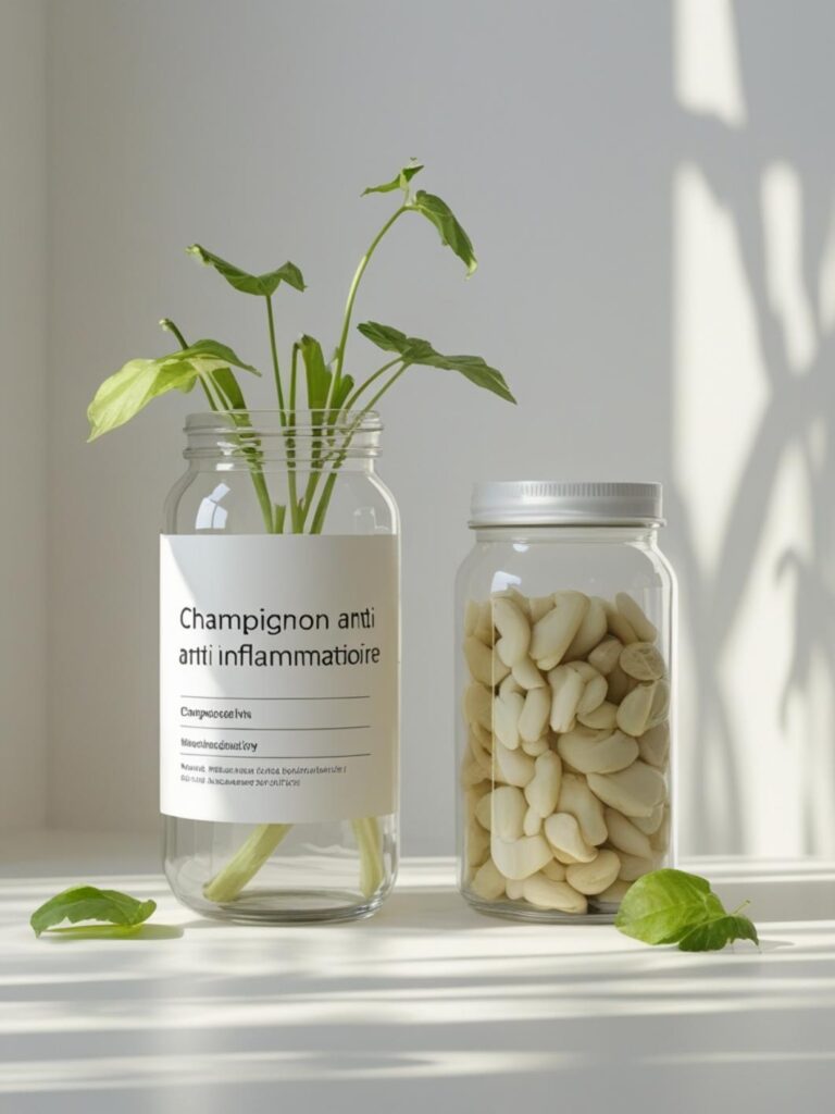 champignon anti inflammatoire