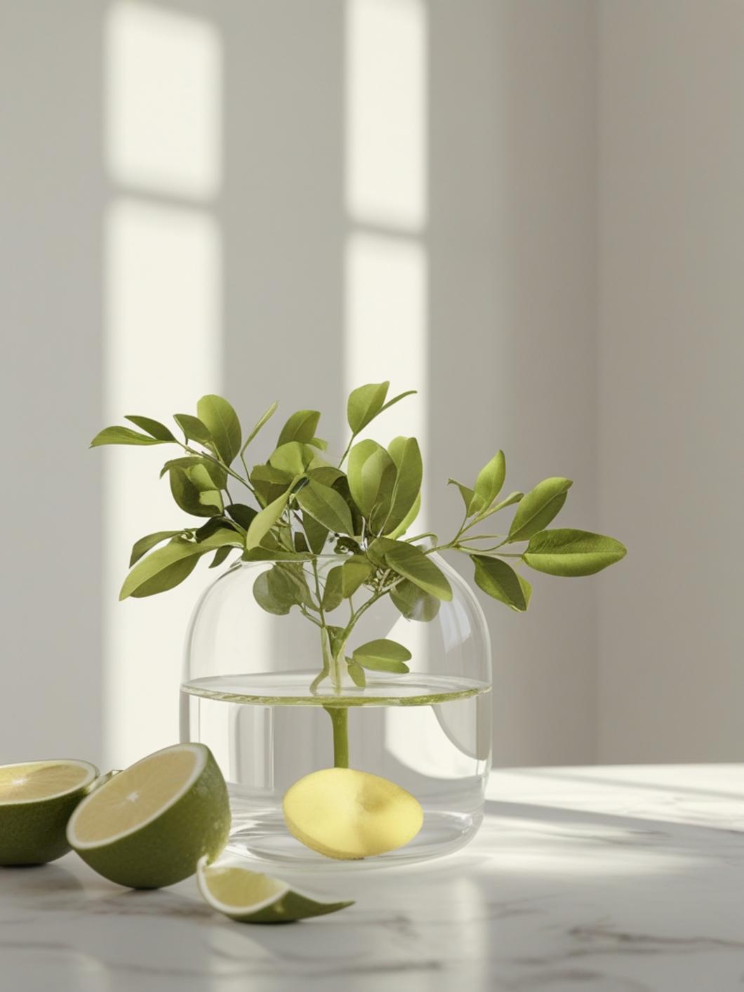 eau et jus de citron