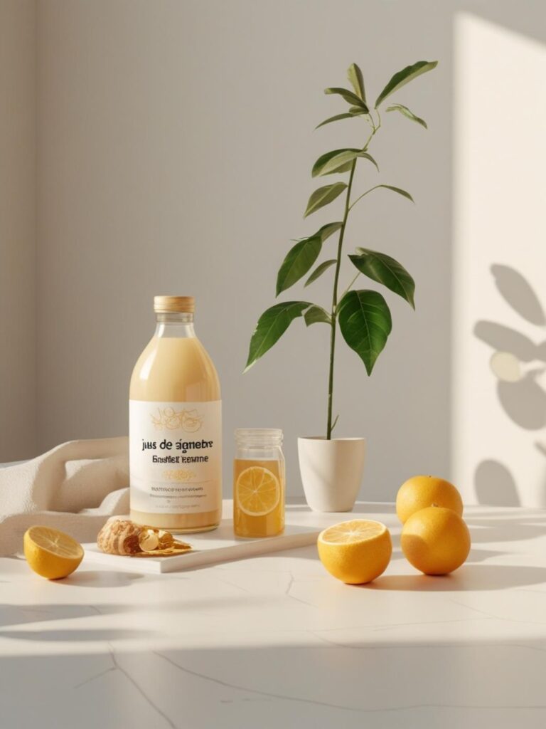 jus de gingembre bienfaits femme